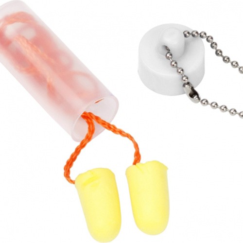 Custom Foam Ear Plugs in Keychain Case | Enpai Promotions